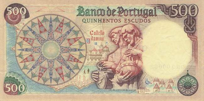 500 Escudos 25.1.1966